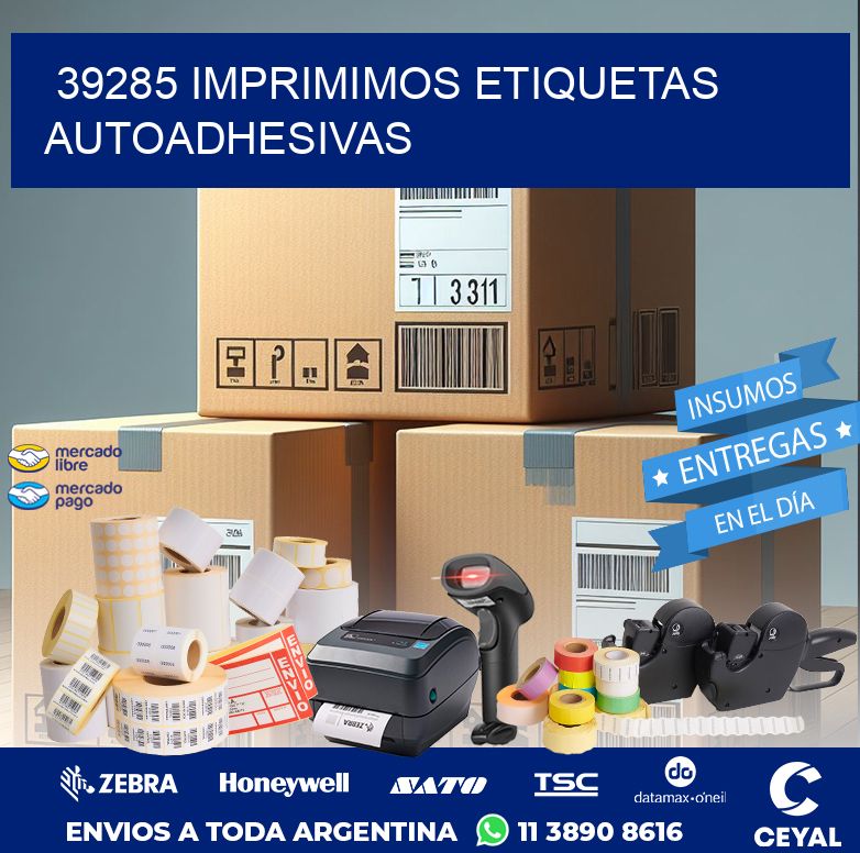 39285 IMPRIMIMOS ETIQUETAS AUTOADHESIVAS
