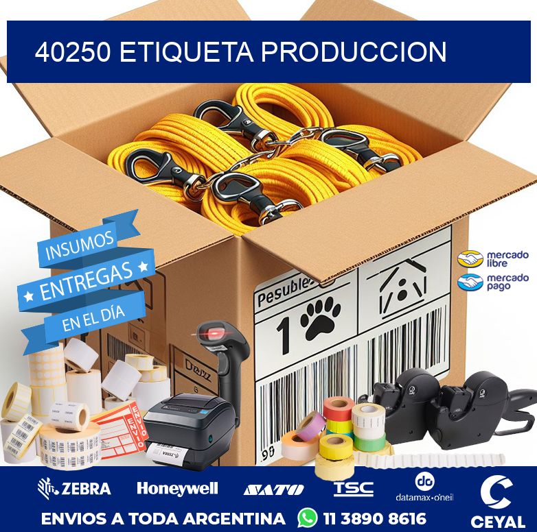 40250 ETIQUETA PRODUCCION