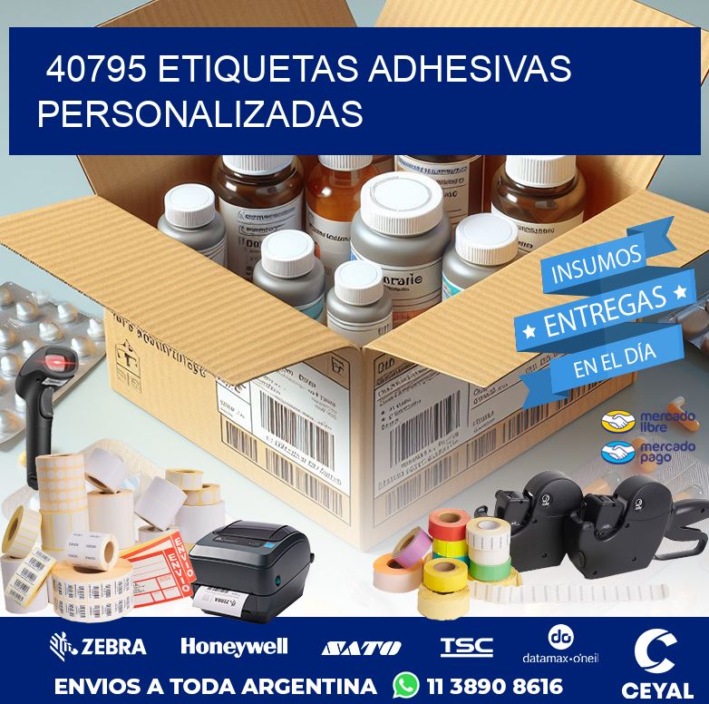 40795 ETIQUETAS ADHESIVAS PERSONALIZADAS
