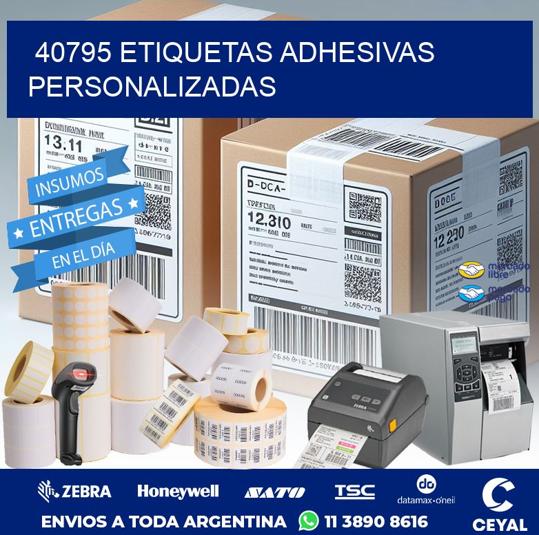 40795 ETIQUETAS ADHESIVAS PERSONALIZADAS