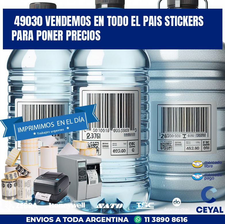 49030 VENDEMOS EN TODO EL PAIS STICKERS PARA PONER PRECIOS
