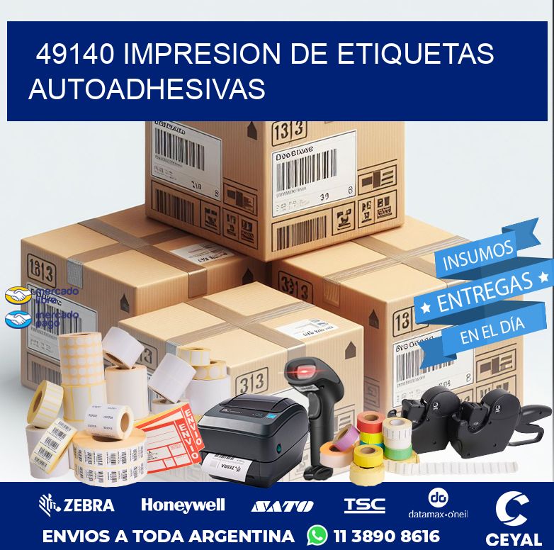 49140 IMPRESION DE ETIQUETAS AUTOADHESIVAS