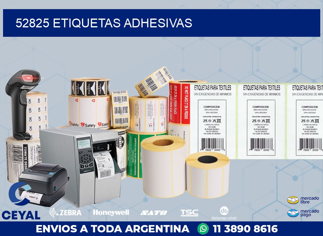 52825 ETIQUETAS ADHESIVAS