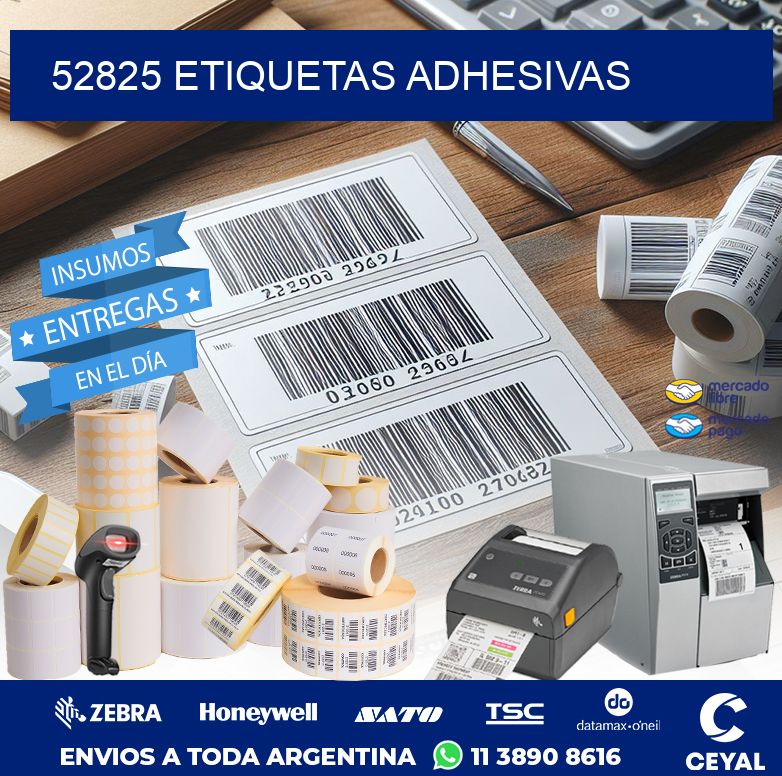 52825 ETIQUETAS ADHESIVAS