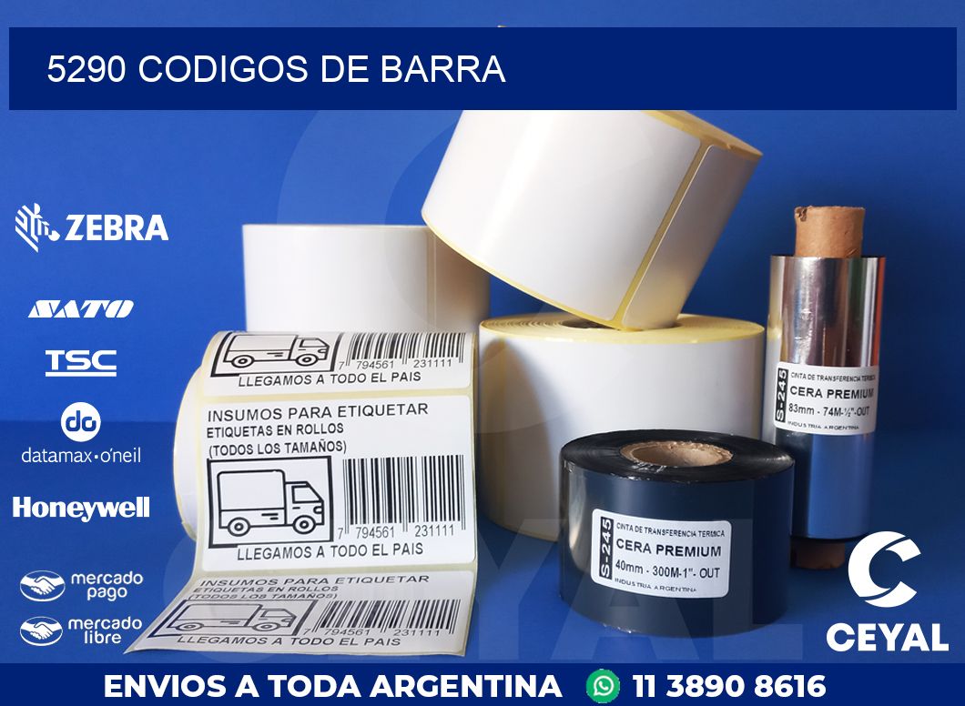 5290 CODIGOS DE BARRA