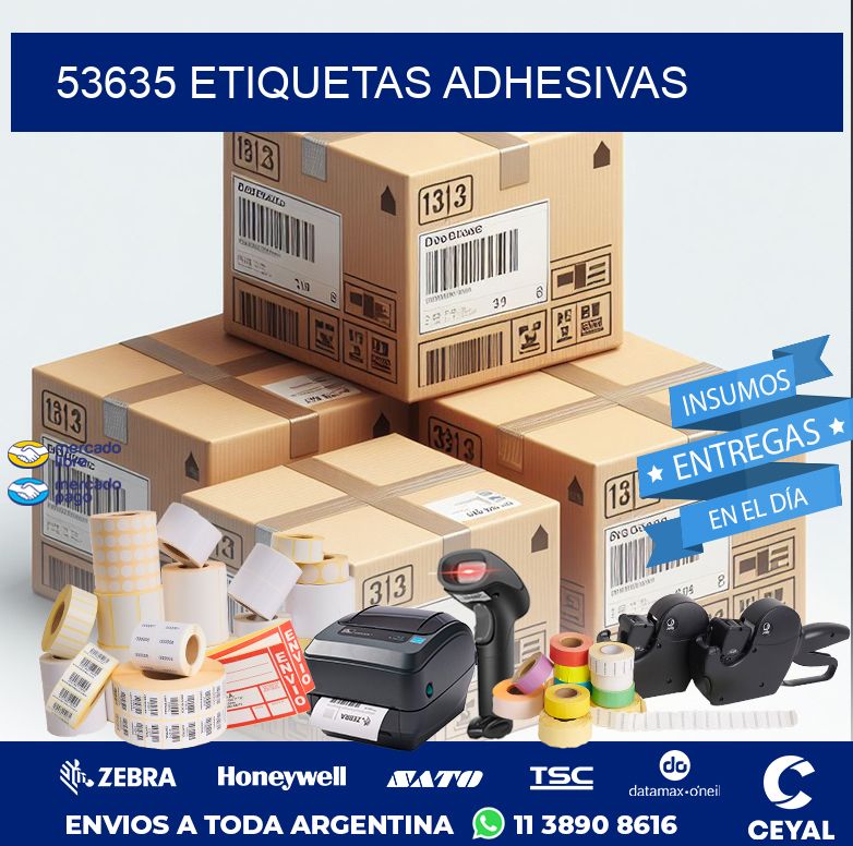 53635 ETIQUETAS ADHESIVAS
