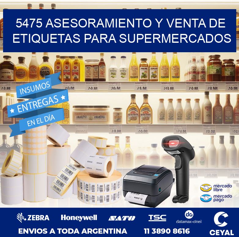 5475 ASESORAMIENTO Y VENTA DE ETIQUETAS PARA SUPERMERCADOS