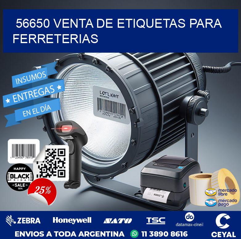 56650 VENTA DE ETIQUETAS PARA FERRETERIAS