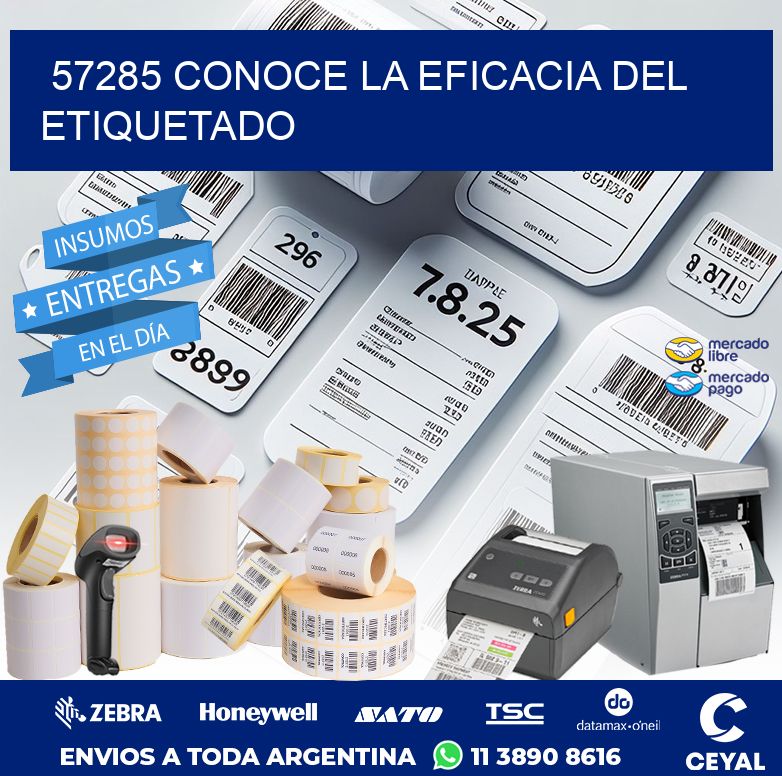 57285 CONOCE LA EFICACIA DEL ETIQUETADO
