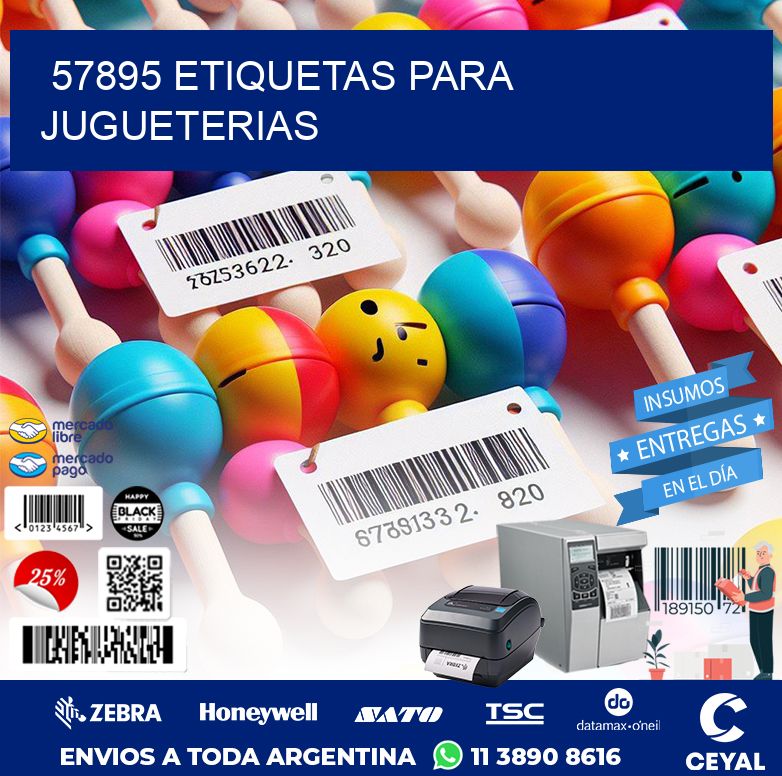 57895 ETIQUETAS PARA JUGUETERIAS