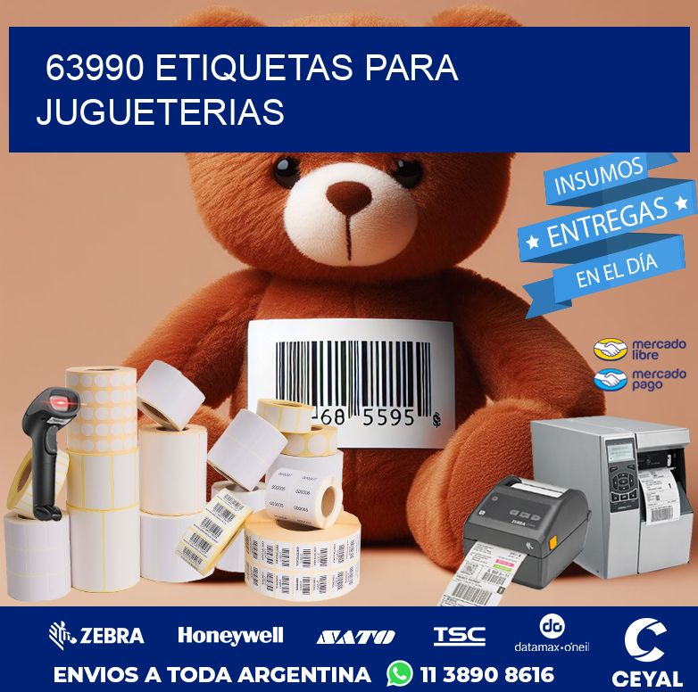 63990 ETIQUETAS PARA JUGUETERIAS