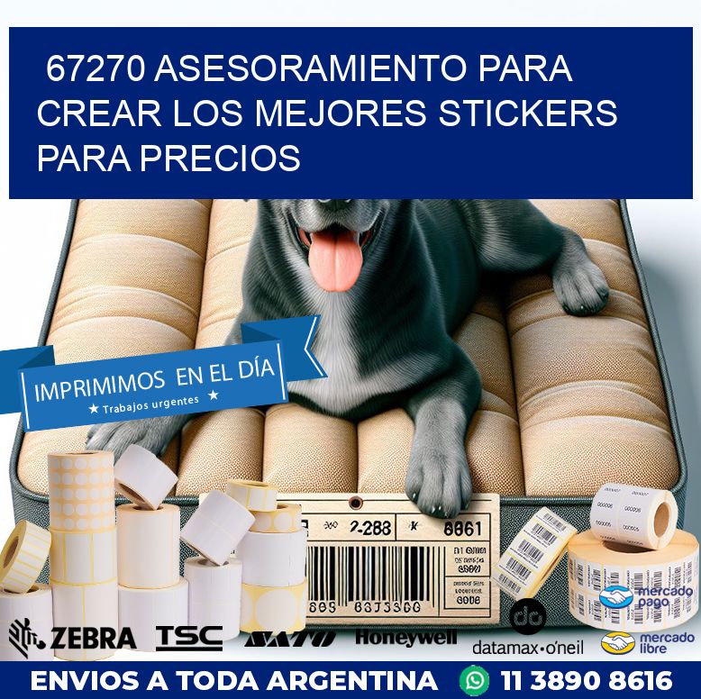 67270 ASESORAMIENTO PARA CREAR LOS MEJORES STICKERS PARA PRECIOS