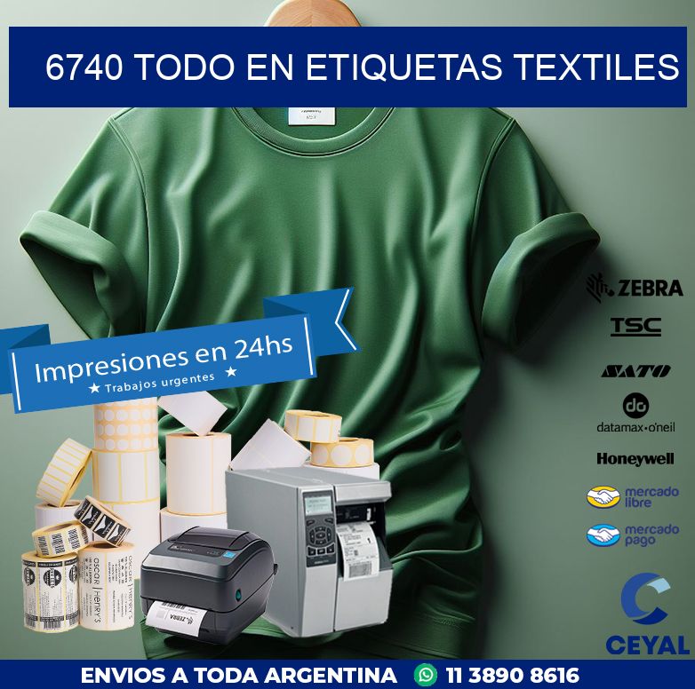 6740 TODO EN ETIQUETAS TEXTILES