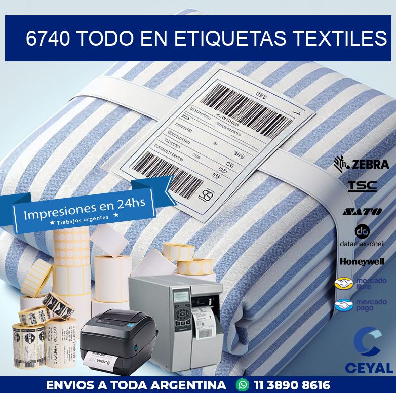 6740 TODO EN ETIQUETAS TEXTILES