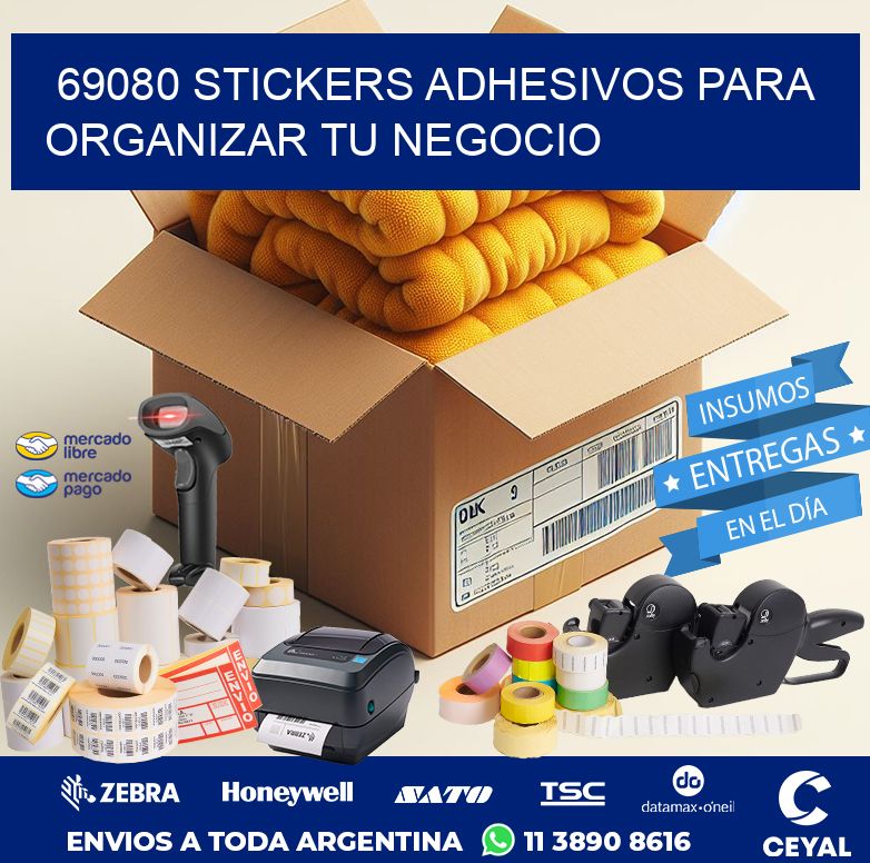 69080 STICKERS ADHESIVOS PARA ORGANIZAR TU NEGOCIO