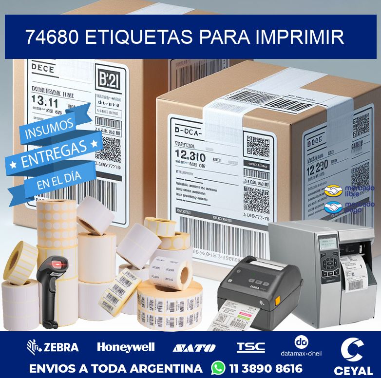 74680 ETIQUETAS PARA IMPRIMIR