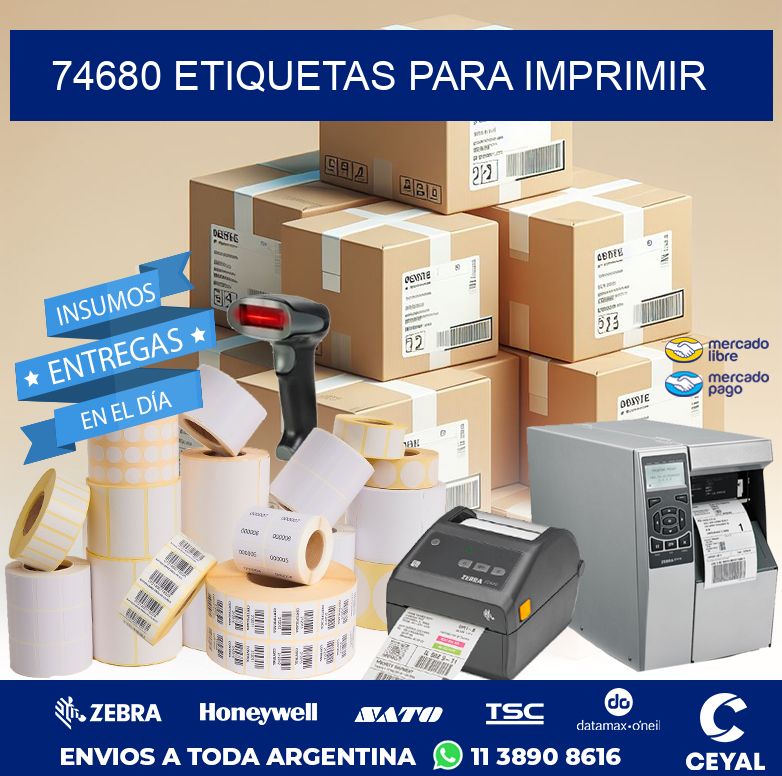 74680 ETIQUETAS PARA IMPRIMIR