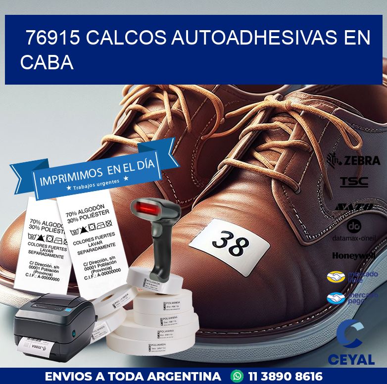 76915 CALCOS AUTOADHESIVAS EN CABA