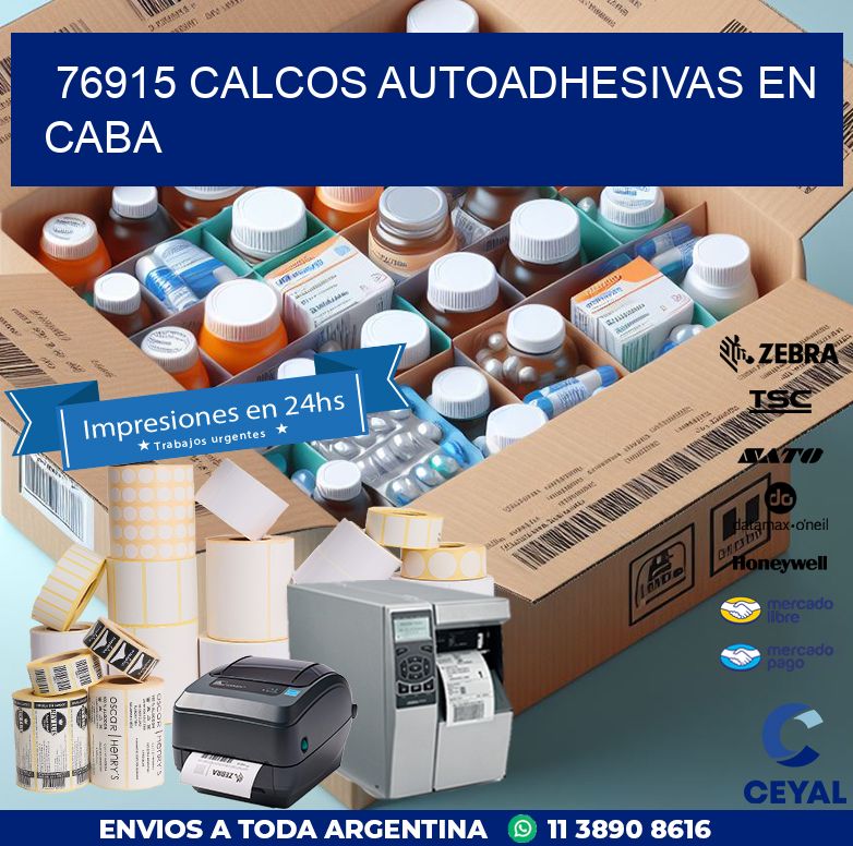 76915 CALCOS AUTOADHESIVAS EN CABA