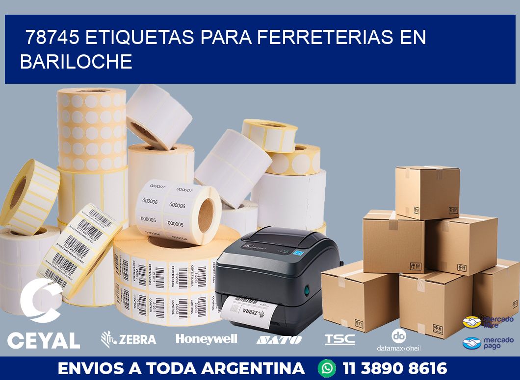 78745 ETIQUETAS PARA FERRETERIAS EN BARILOCHE