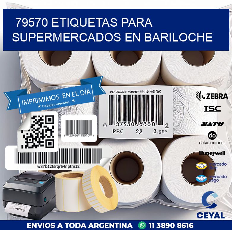79570 ETIQUETAS PARA SUPERMERCADOS EN BARILOCHE