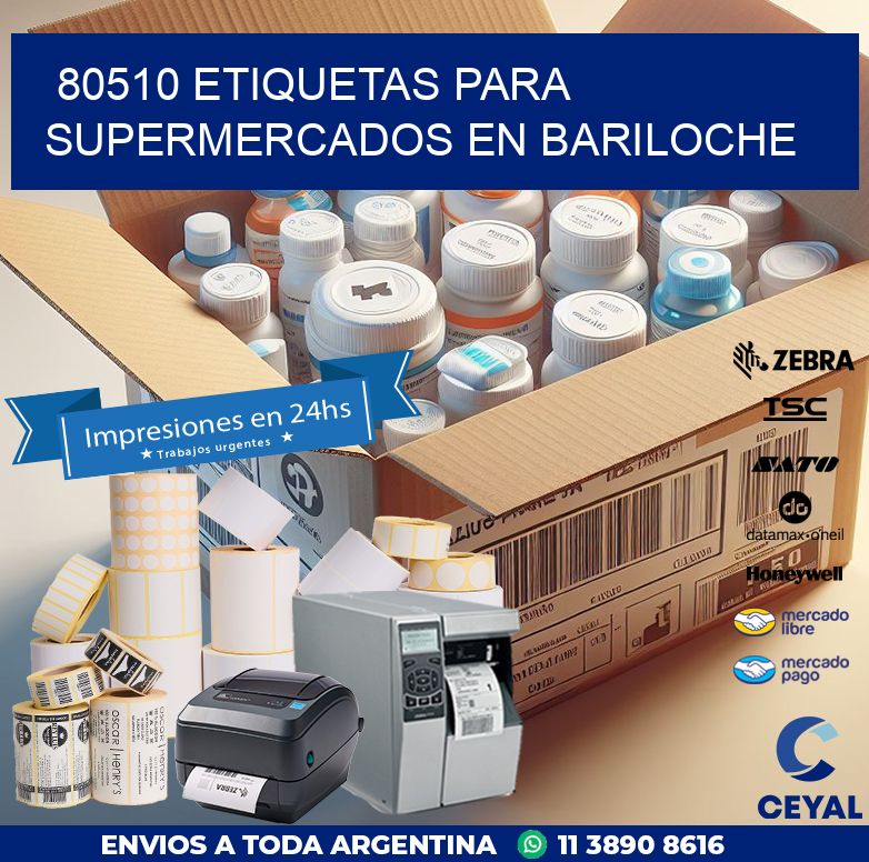 80510 ETIQUETAS PARA SUPERMERCADOS EN BARILOCHE