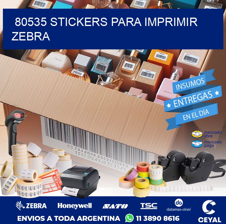 80535 STICKERS PARA IMPRIMIR ZEBRA