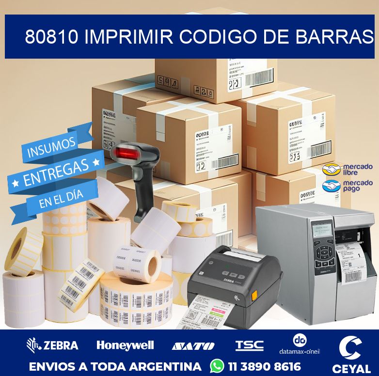 80810 IMPRIMIR CODIGO DE BARRAS