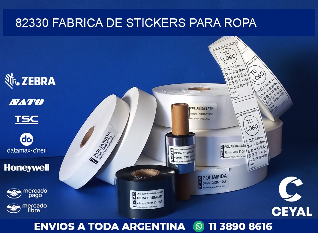 82330 FABRICA DE STICKERS PARA ROPA