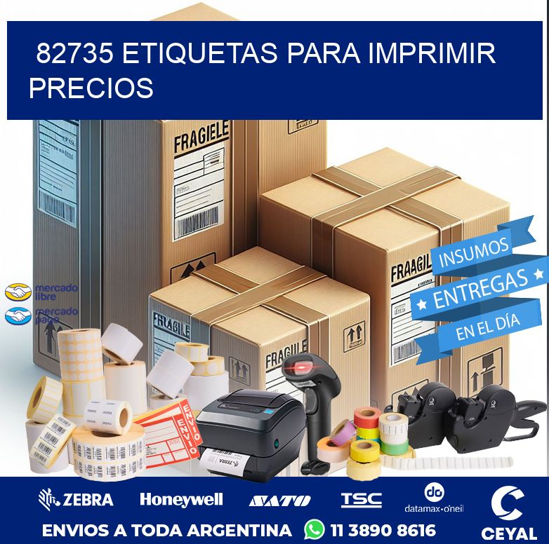 82735 ETIQUETAS PARA IMPRIMIR PRECIOS