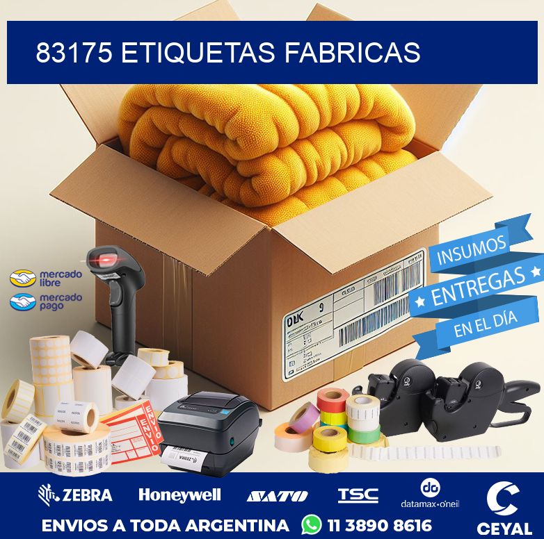 83175 ETIQUETAS FABRICAS