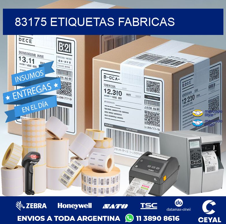 83175 ETIQUETAS FABRICAS