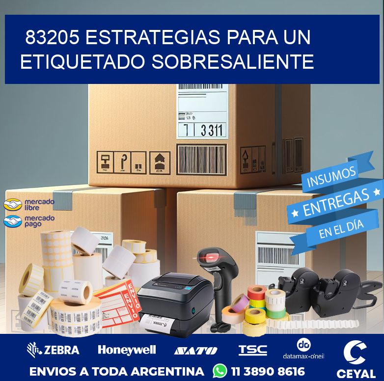 83205 ESTRATEGIAS PARA UN ETIQUETADO SOBRESALIENTE