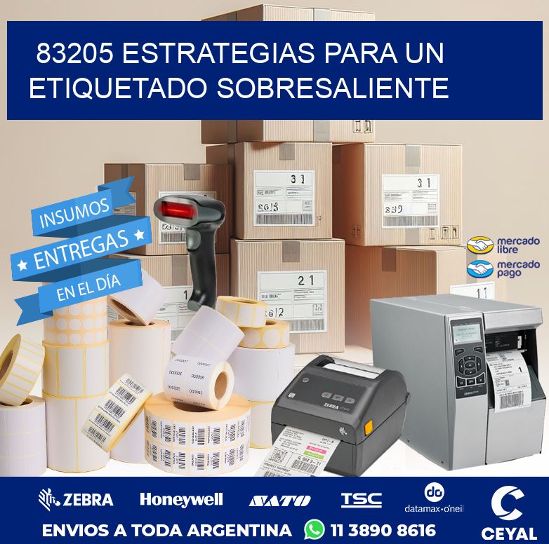 83205 ESTRATEGIAS PARA UN ETIQUETADO SOBRESALIENTE