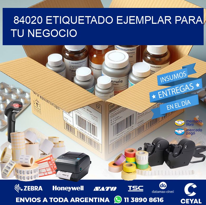 84020 ETIQUETADO EJEMPLAR PARA TU NEGOCIO