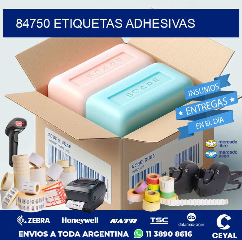 84750 ETIQUETAS ADHESIVAS