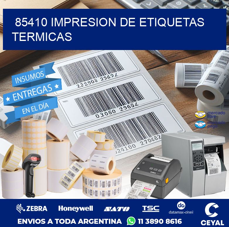 85410 IMPRESION DE ETIQUETAS TERMICAS