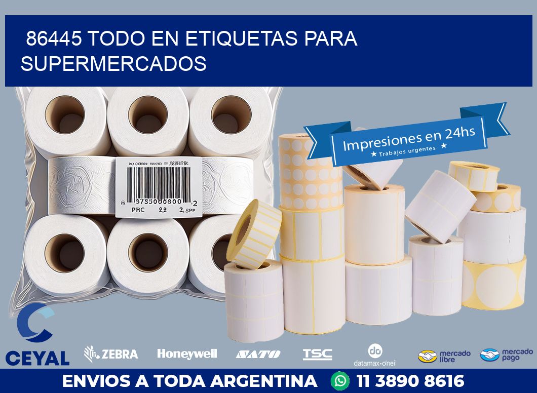 86445 TODO EN ETIQUETAS PARA SUPERMERCADOS