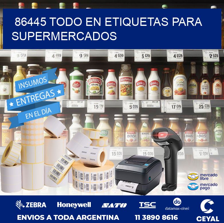86445 TODO EN ETIQUETAS PARA SUPERMERCADOS