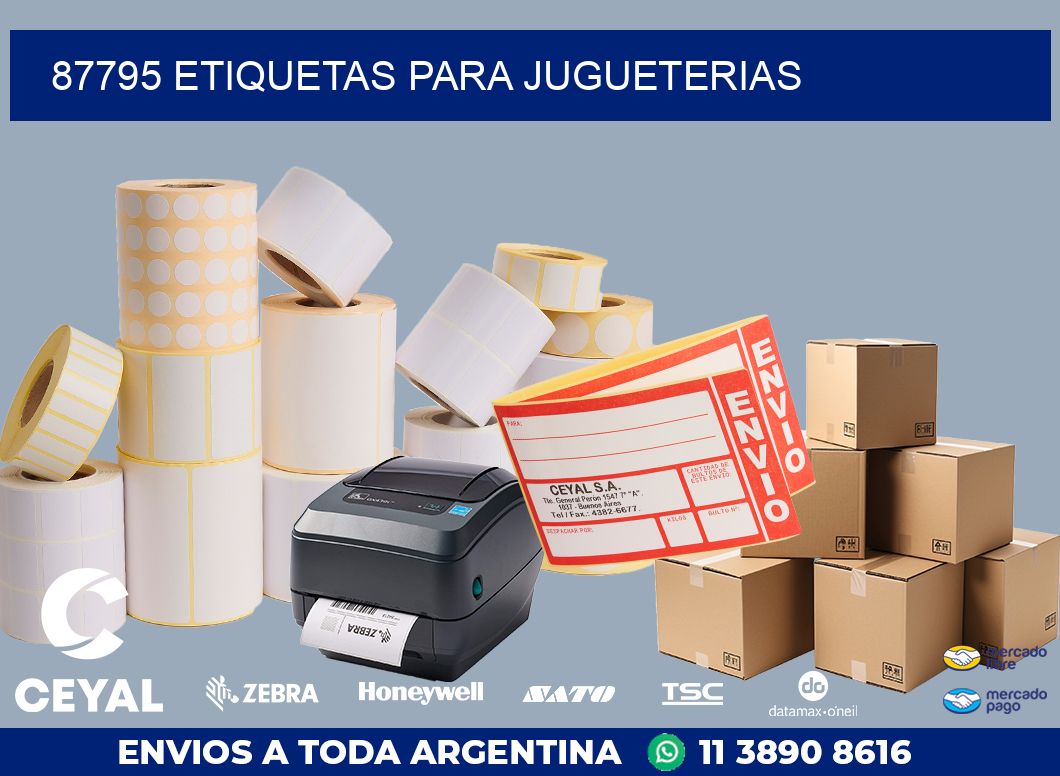 87795 ETIQUETAS PARA JUGUETERIAS