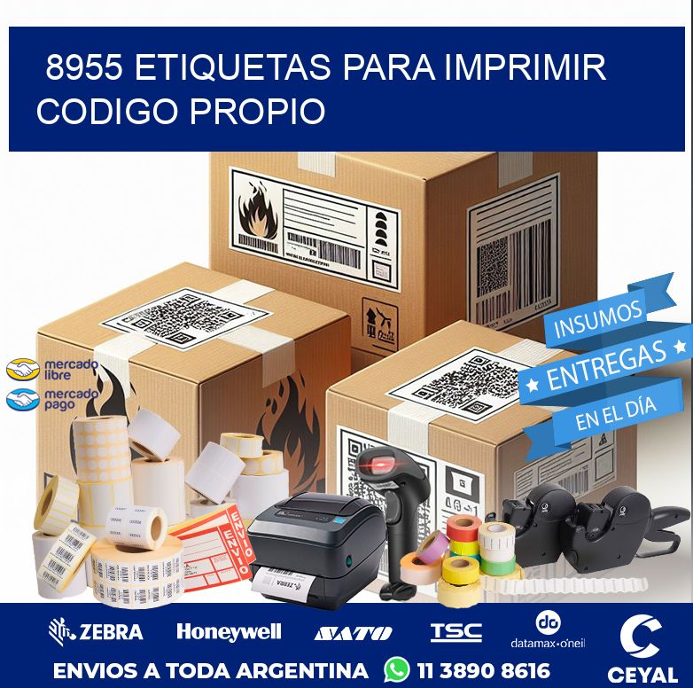 8955 ETIQUETAS PARA IMPRIMIR CODIGO PROPIO