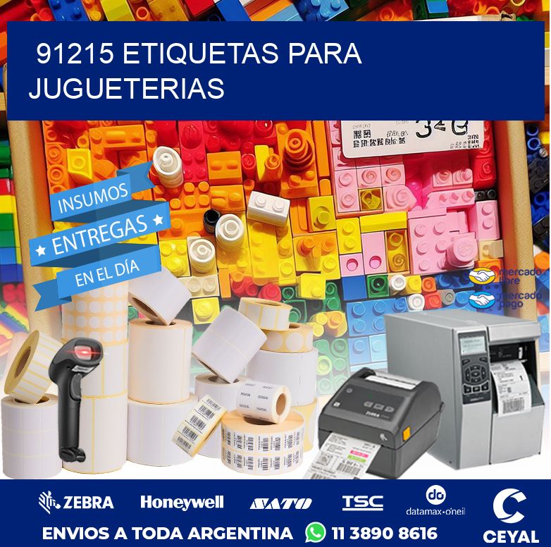 91215 ETIQUETAS PARA JUGUETERIAS