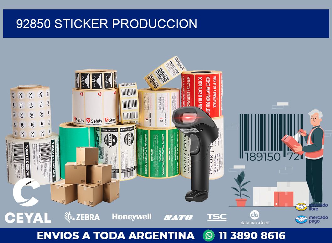 92850 STICKER PRODUCCION