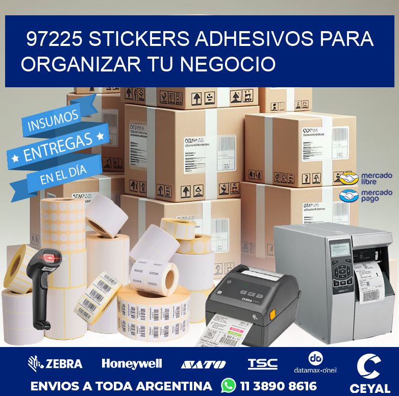 97225 STICKERS ADHESIVOS PARA ORGANIZAR TU NEGOCIO