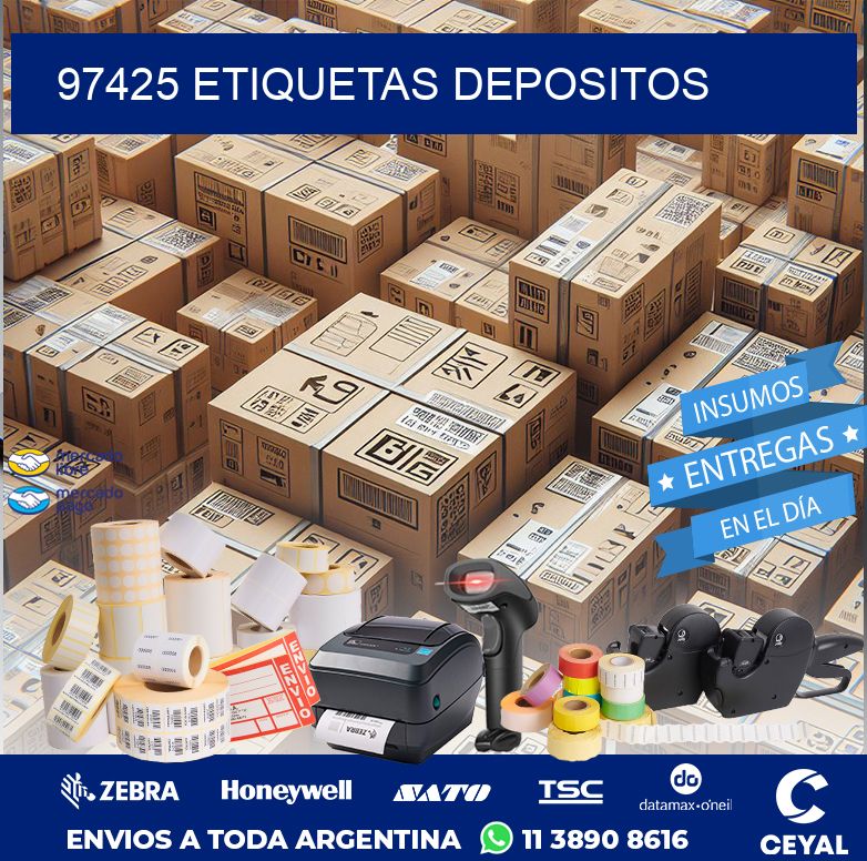 97425 ETIQUETAS DEPOSITOS