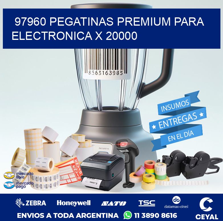 97960 PEGATINAS PREMIUM PARA ELECTRONICA X 20000