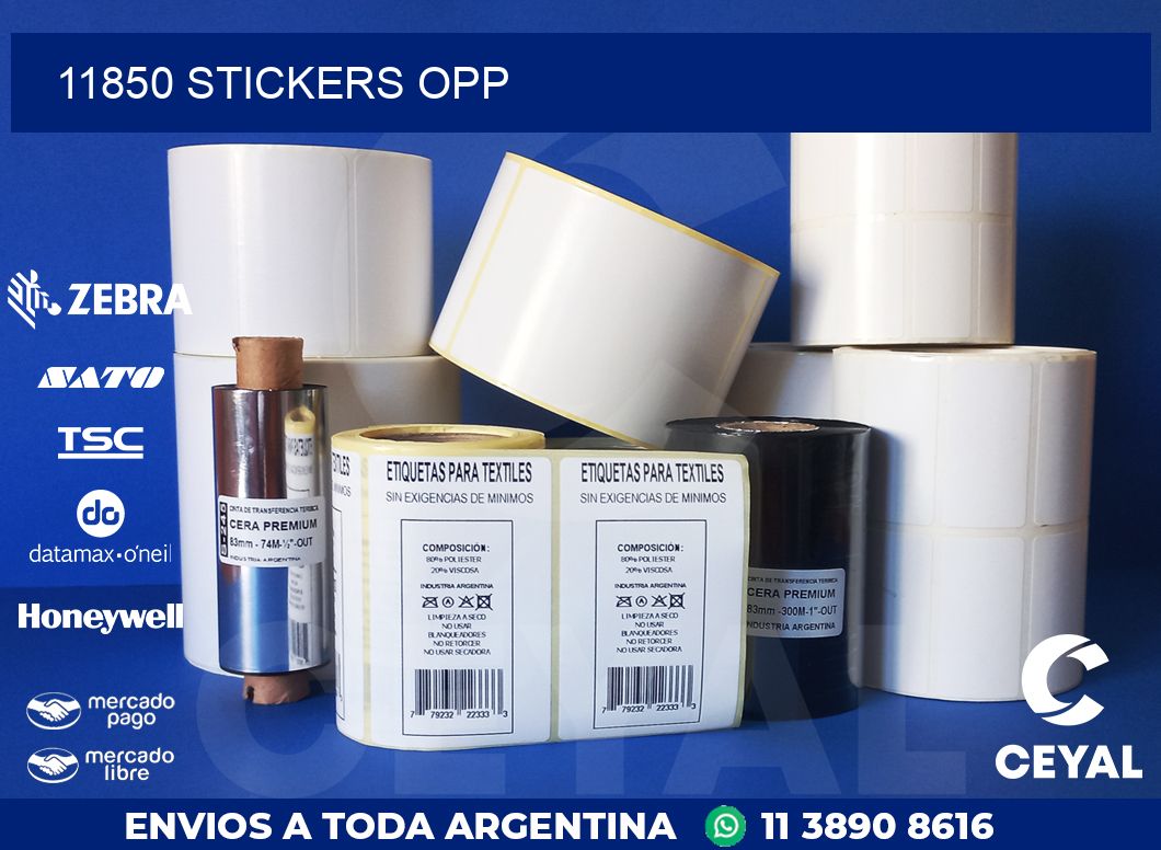 11850 STICKERS OPP