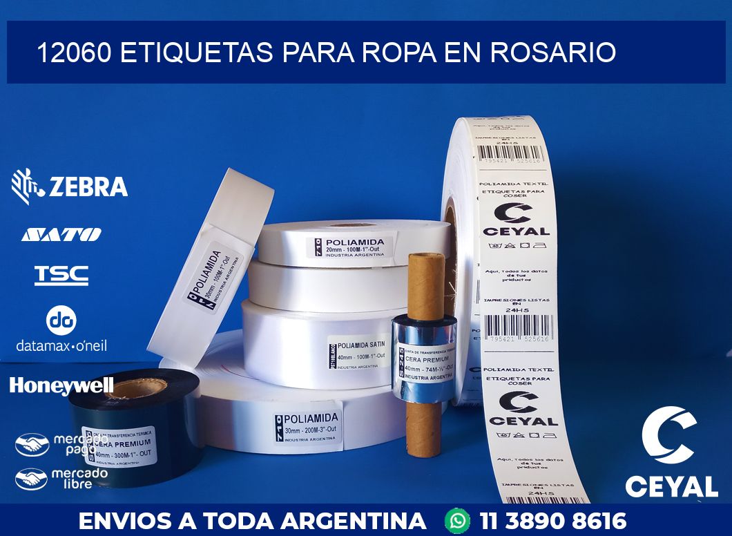 12060 ETIQUETAS PARA ROPA EN ROSARIO