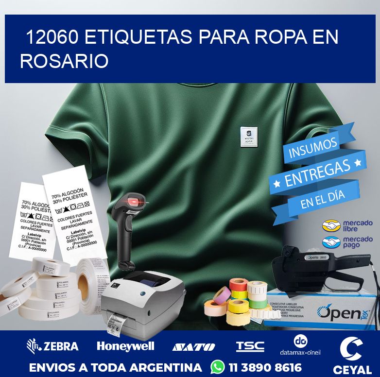 12060 ETIQUETAS PARA ROPA EN ROSARIO