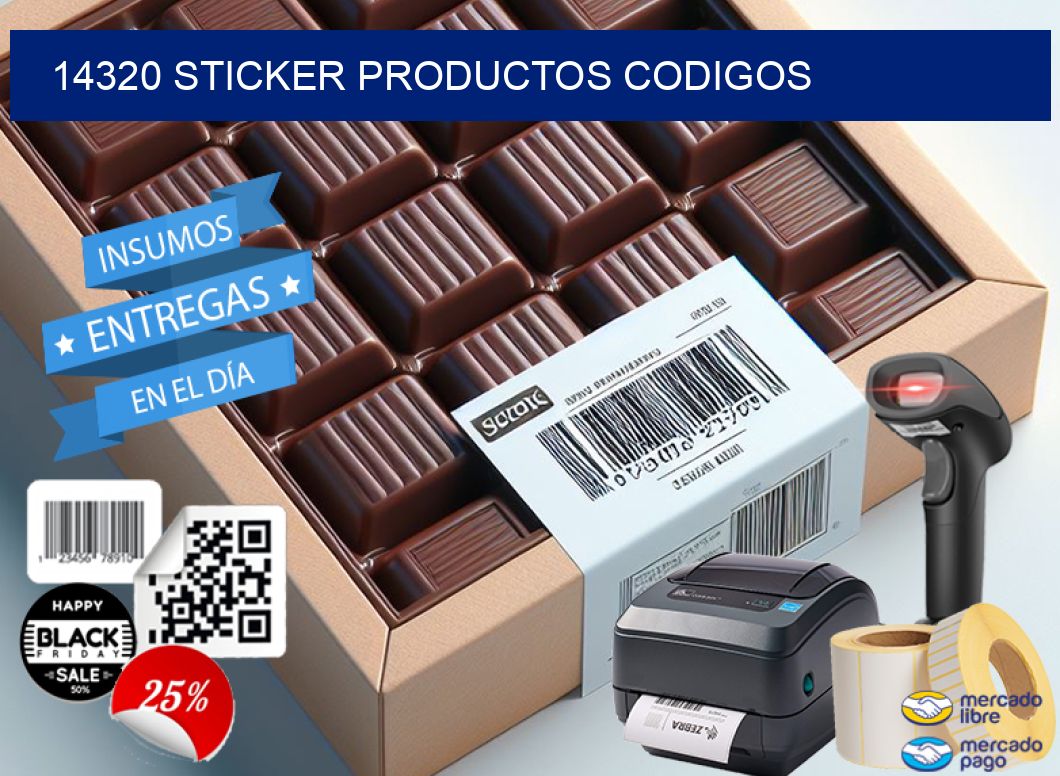 14320 sticker productos codigos